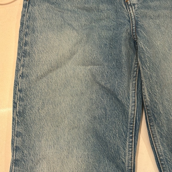 NWT Reformation Cynthia High Rise Straight Long Jeans color: Kenia size 26 - Picture 5 of 6